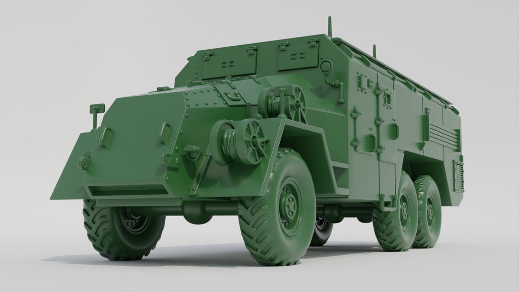 Dorchester AEC 6x6 Armoured Command Vehicle HP - WW2/WWII -- Bolt Action 28mm / 1:56 and Other Scales