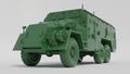Dorchester AEC 6x6 Armoured Command Vehicle HP - WW2/WWII -- Bolt Action 28mm / 1:56 and Other Scales