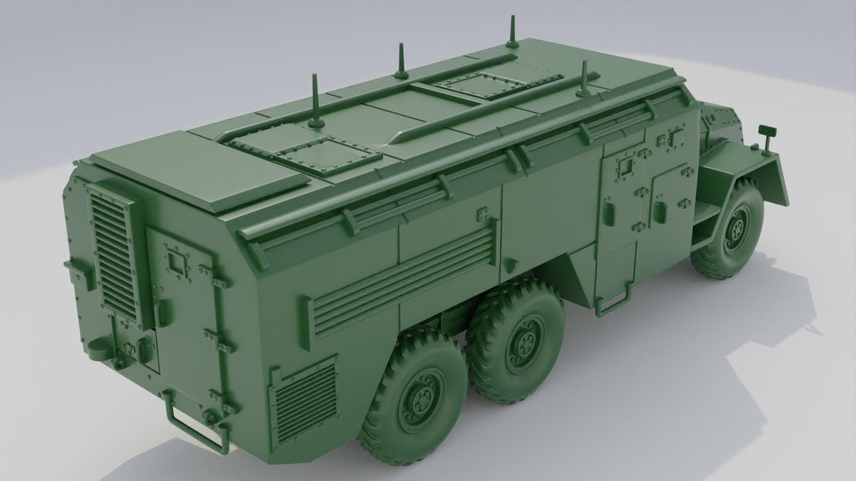 Dorchester AEC 6x6 Armoured Command Vehicle HP - WW2/WWII -- Bolt Action 28mm / 1:56 and Other Scales