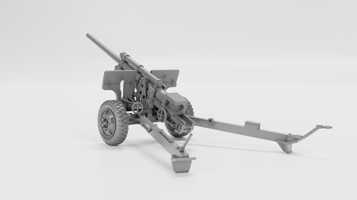 3.5 Inch M5 Anti Tank Gun - WW2 / WWII -- Bolt Action 28mm / 1:56 and Other Scales