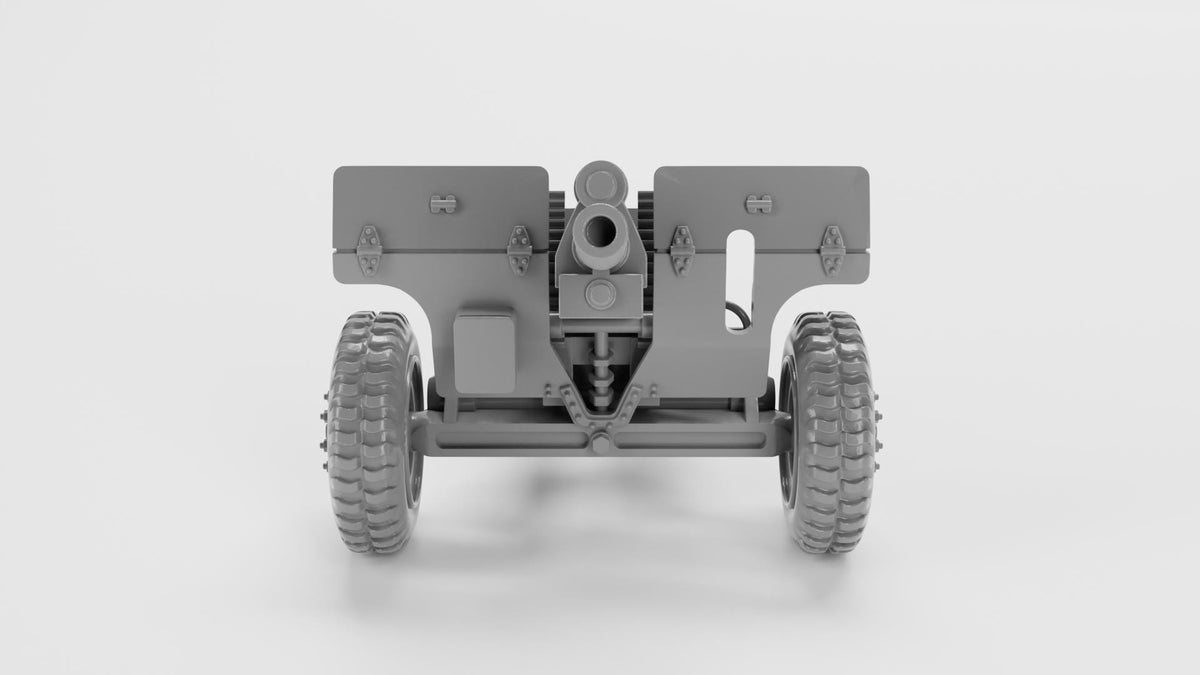 3.5 Inch M5 Anti Tank Gun - WW2 / WWII -- Bolt Action 28mm / 1:56 and Other Scales