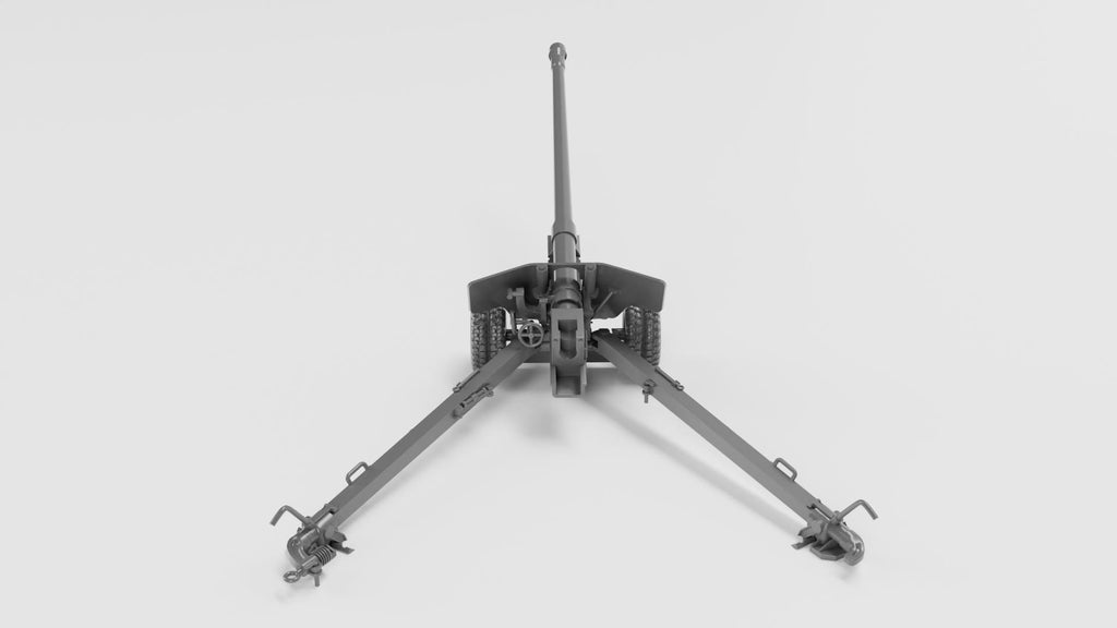 BS-3 100MM Anti-Tank Gun - USSR - WW2 / WWII -- Bolt Action 28mm / 1:56 and Other Scales