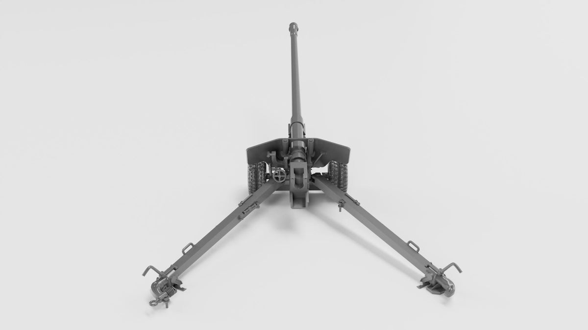 BS-3 100MM Anti-Tank Gun - USSR - WW2 / WWII -- Bolt Action 28mm / 1:56 and Other Scales