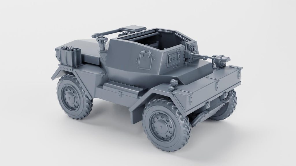 Daimler Dingo Scout Car Mk. III - WW2 / WWII -- Bolt Action 28mm / 1:56 and Other Scales