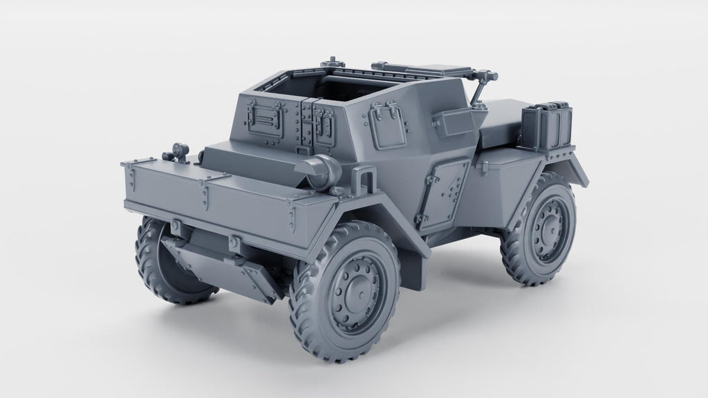 Daimler Dingo Scout Car Mk. III - WW2 / WWII -- Bolt Action 28mm / 1:56 and Other Scales