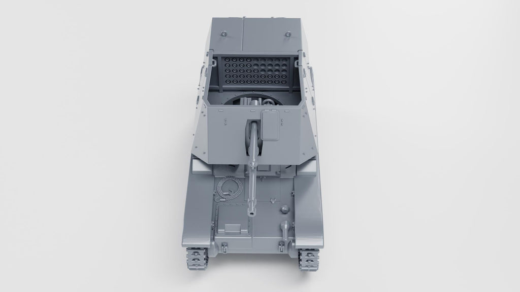 Light Tank Panzerjager 35R - WW2/WWII -- Bolt Action 28mm / 1:56 and Other Scales
