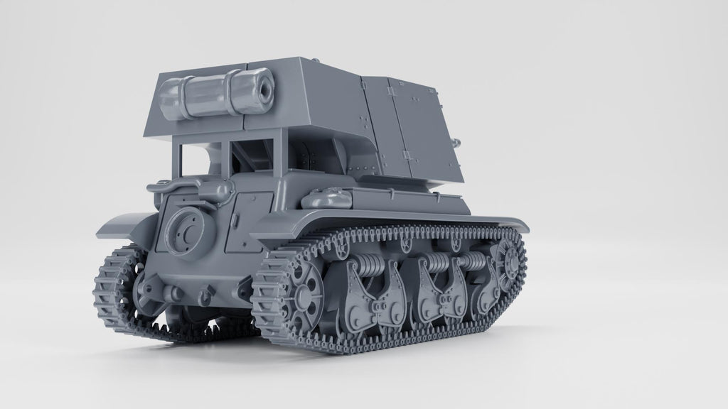 Light Tank Panzerjager 35R - WW2/WWII -- Bolt Action 28mm / 1:56 and Other Scales