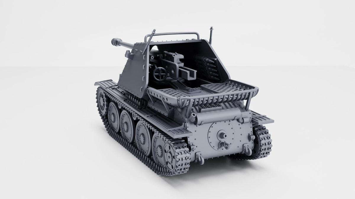 Marder III Ausf. H - WW2 / WWII -- Bolt Action 28mm / 1:56 and Other Scales