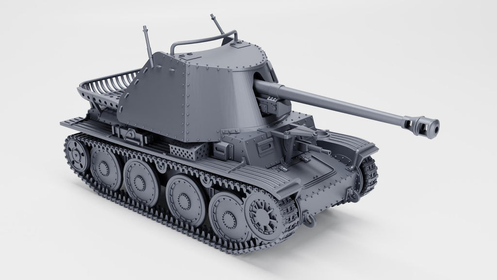 Marder III Ausf. H - WW2 / WWII -- Bolt Action 28mm / 1:56 and Other Scales