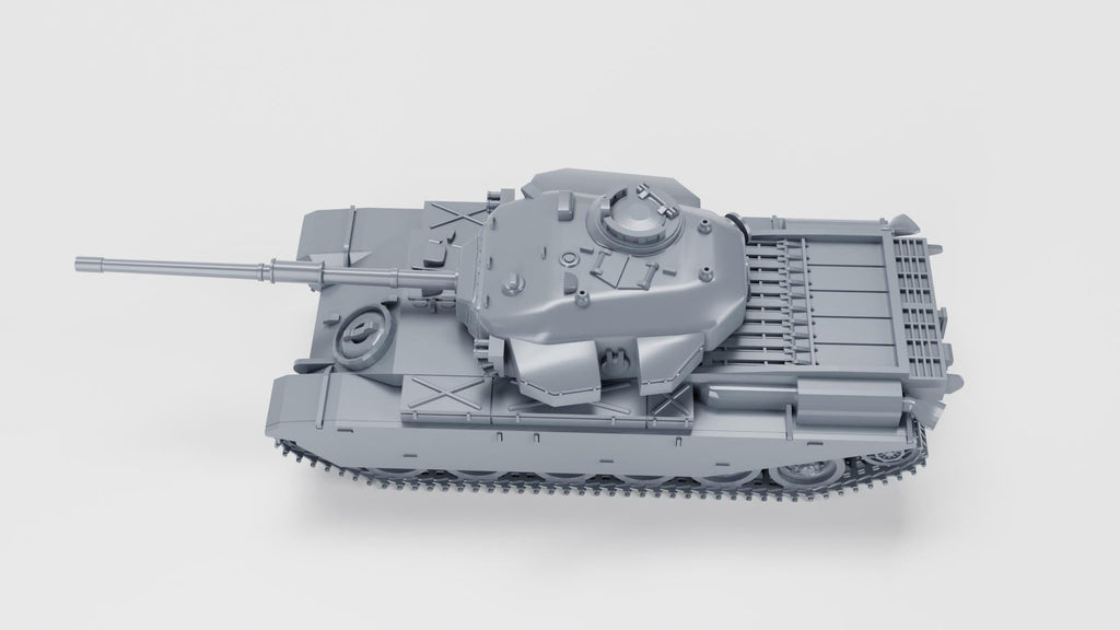 Medium Tank Centurion Mk 10 - WW2 / WWII -- Bolt Action 28mm / 1:56 and Other Scales