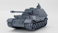 Panzerjager Tiger (P) 8.8 cm PaK 43 Elefant with Tankmen Option - WW2 / WWII -- Bolt Action 28mm / 1:56 and Other Scales