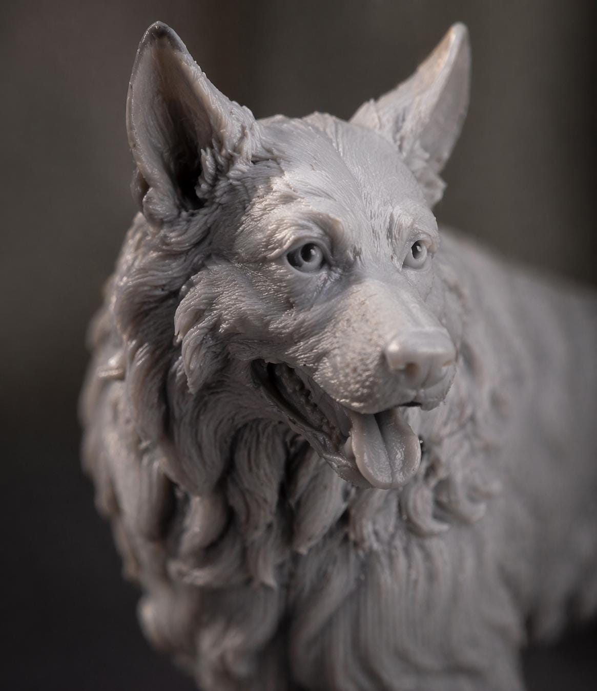 Dogs of War – German Shepherd Two-Pack | WWII 3D Printed Resin Miniature | 6 Scales | Bolt Action Compatible