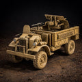 Ford F-30 LRDG – Long Range Desert Group – WWII 3D Printed Resin Miniature – 6 Scales – Bolt Action Compatible
