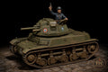 WWII French AMC 35 Tank with Pilot Figure: Bolt Action 6 Scales - Choose Configuration - Same Price