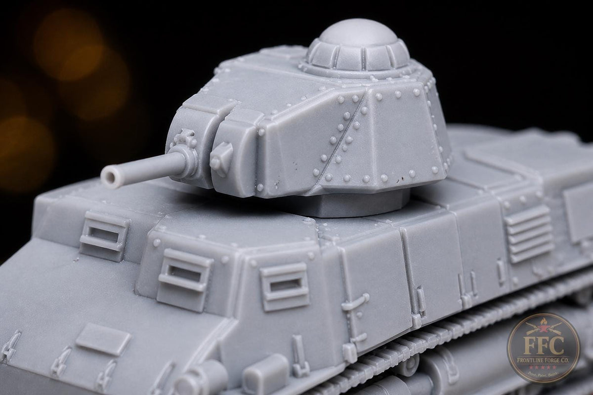 WWII French Somua S35 Tank: Battle of France Bolt Action - 6 Scales