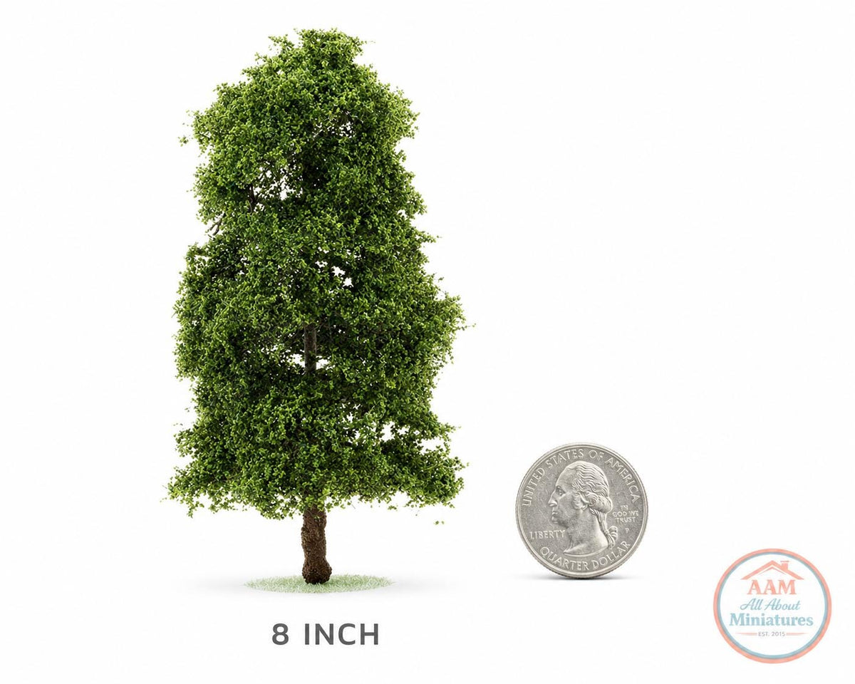 Miniature Oak Tree - Wargaming Diorama Landscape - 1-35 1-48 1-72 Scale - 4" 6" 8"