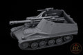 Wespe Self-Propelled Howitzer: Sd.Kfz. 124 - 3D Printed WWII Miniature - 6 Scales - Bolt Action Compatible