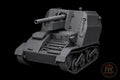 leFH16 auf Bren Carrier SPG: 3D Printed WWII Miniature - 6 Scales - Bolt Action Compatible