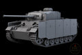 Panzer III Ausf L with Schürzen WWII Tank: 3D Printed Miniature - 6 Scales - Bolt Action