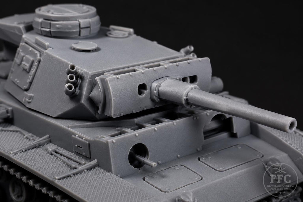 Flammpanzer III Ausf M Flamethrower Tank: 3D Printed WWII Miniature - 6 Scales - Bolt Action