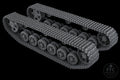 Ostketten Wide Tracks Panzer III and Stug III: 3D Printed WWII Miniature Upgrade - 6 Scales
