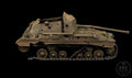 Destroyed Archer SPG: Battle Damage Wreck - WWII British Tank Destroyer Miniature - 6 Scales - Bolt Action Terrain